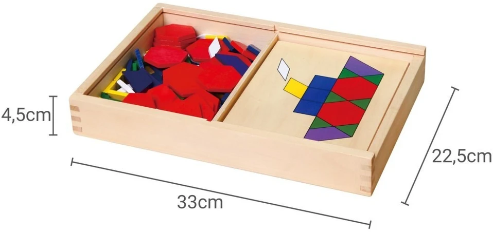 Viga Toys Žaislas mozaika Viga, 148 elementai