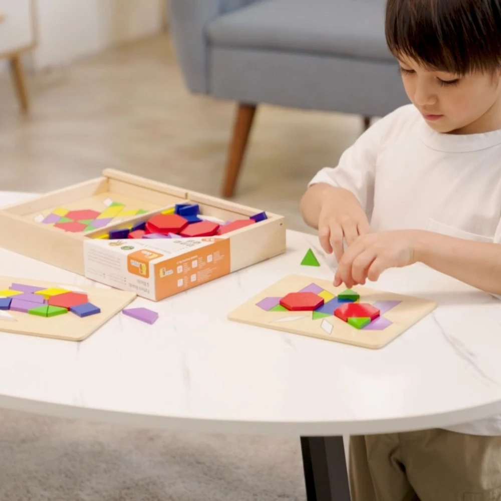 Viga Toys Žaislas mozaika Viga, 148 elementai