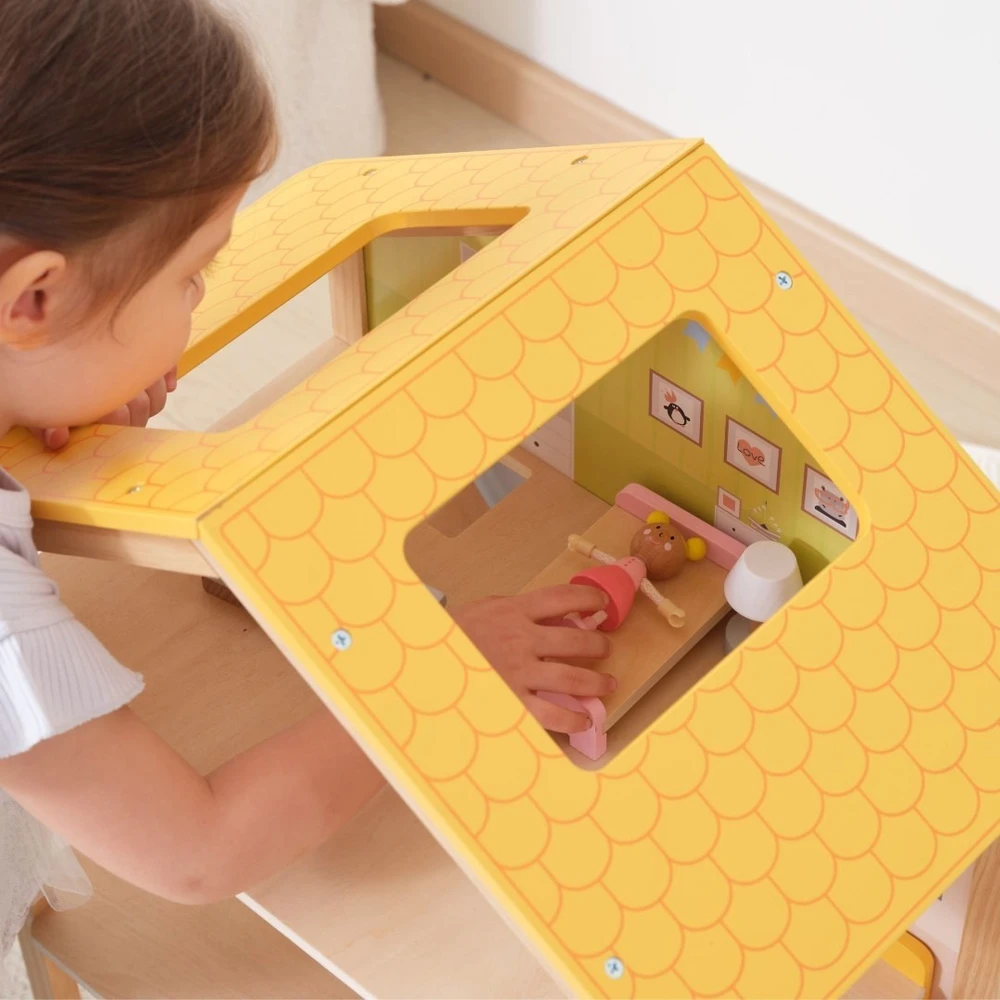 Viga Toys Žaislas namelis Viga, 32 elementai