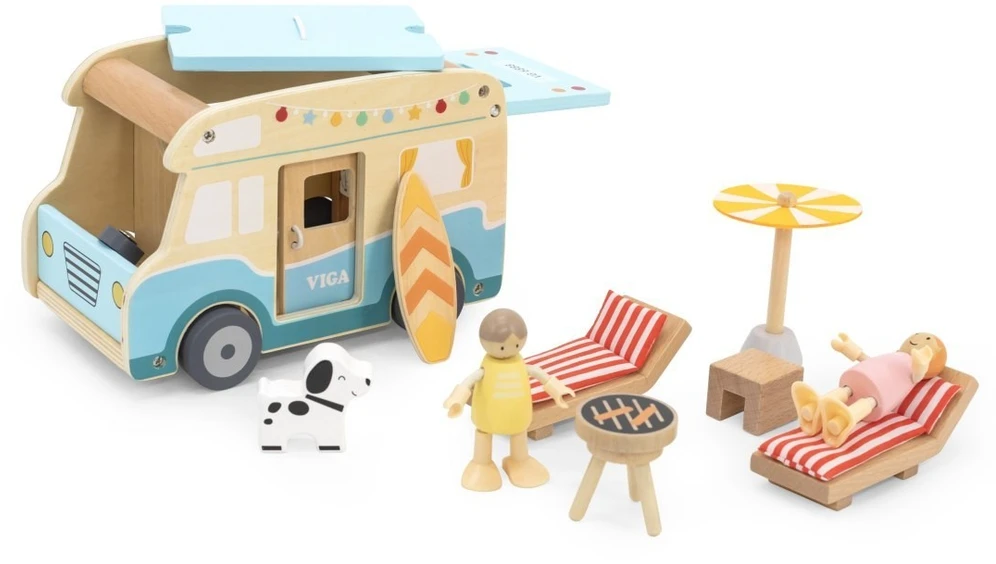 Viga Toys Žaislas namelis VIGA, medinis