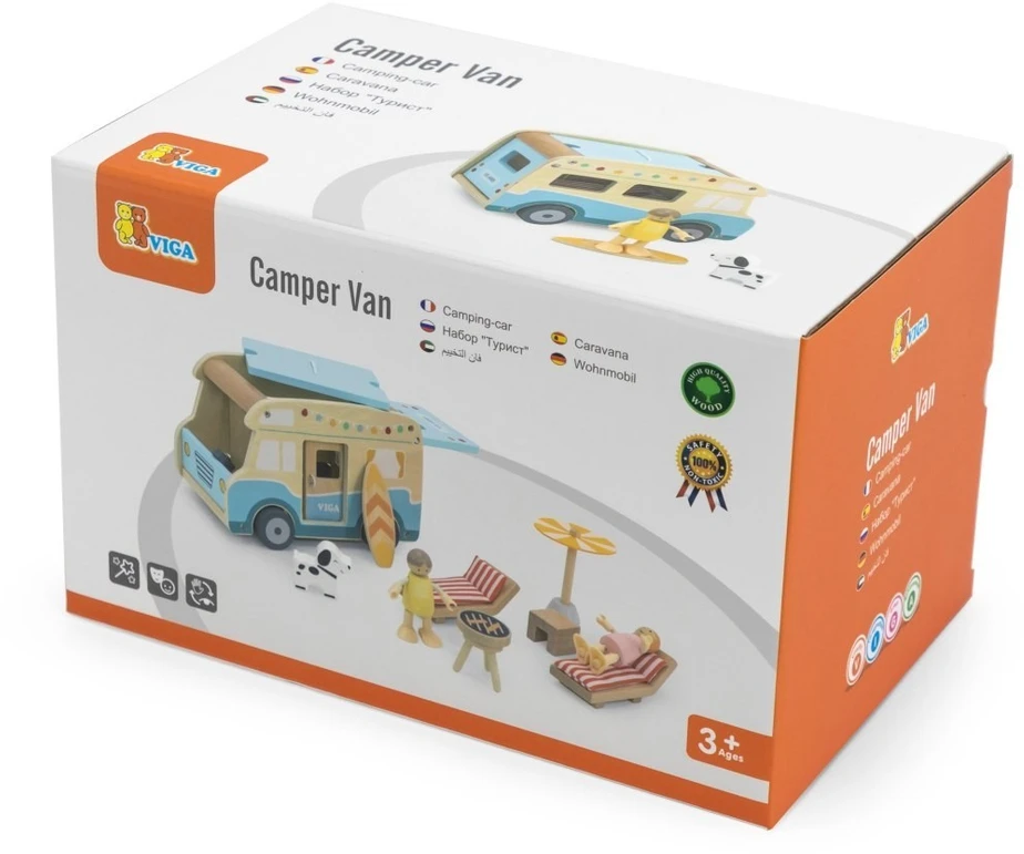 Viga Toys Žaislas namelis VIGA, medinis