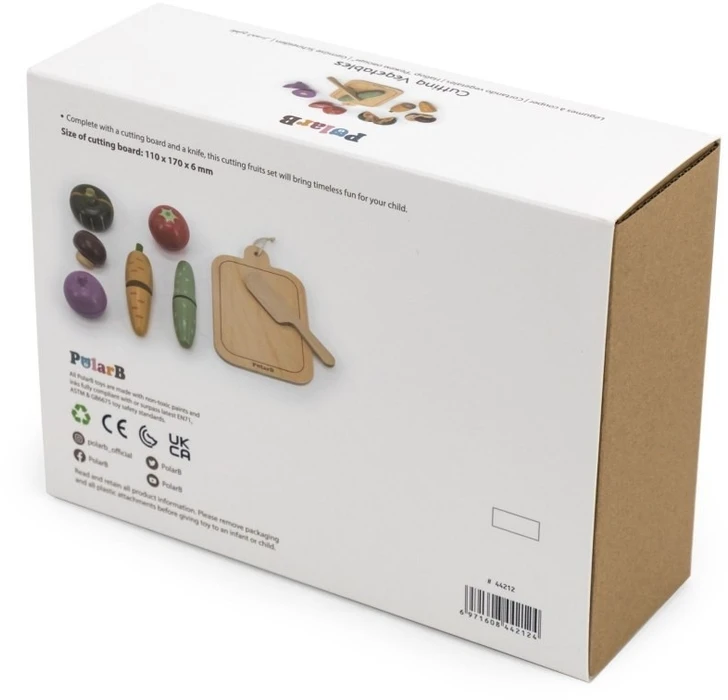 Viga Toys Žaislas pjaustymo rinkinys Viga PolarB, su „Velcro“ lipdukais