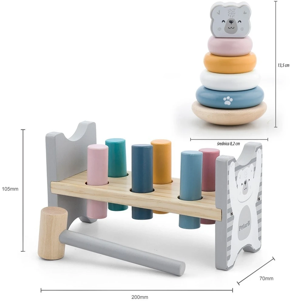 Viga Toys Žaislas rinkinys VIGA, 2 viename