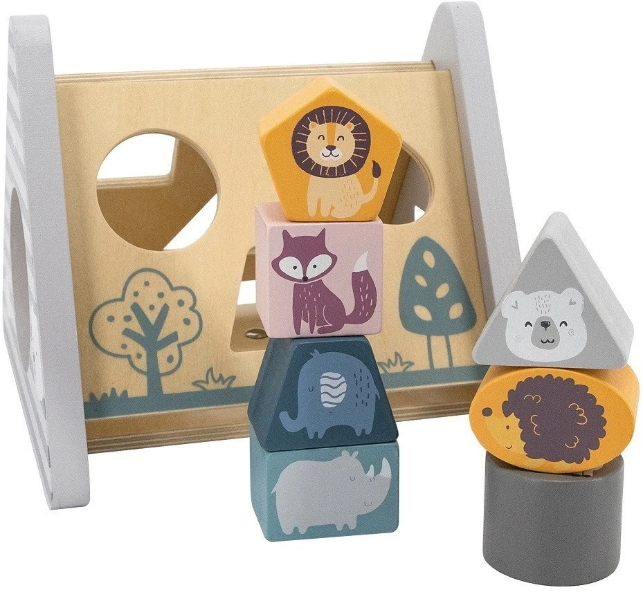 Viga Toys Žaislas rūšiuoklis Viga, piramidės formos