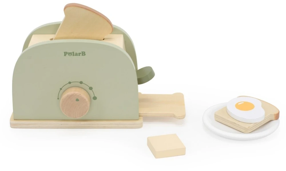 Viga Toys Žaislas skrudintuvas Viga, su garso efektais