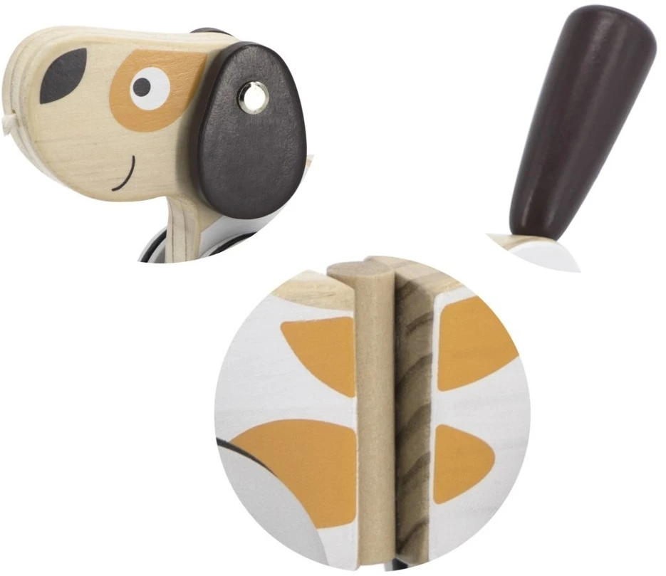 Viga Toys Žaislas šuo Viga, medinis