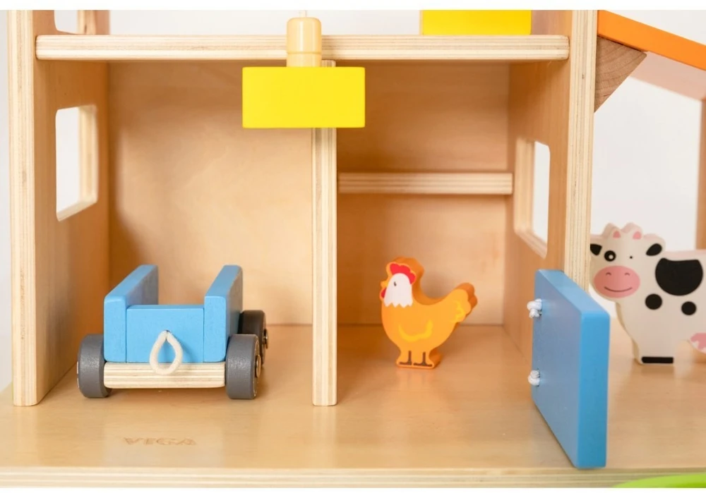 Viga Toys Žaislas ūkininko rinkinys VIGA, medinis