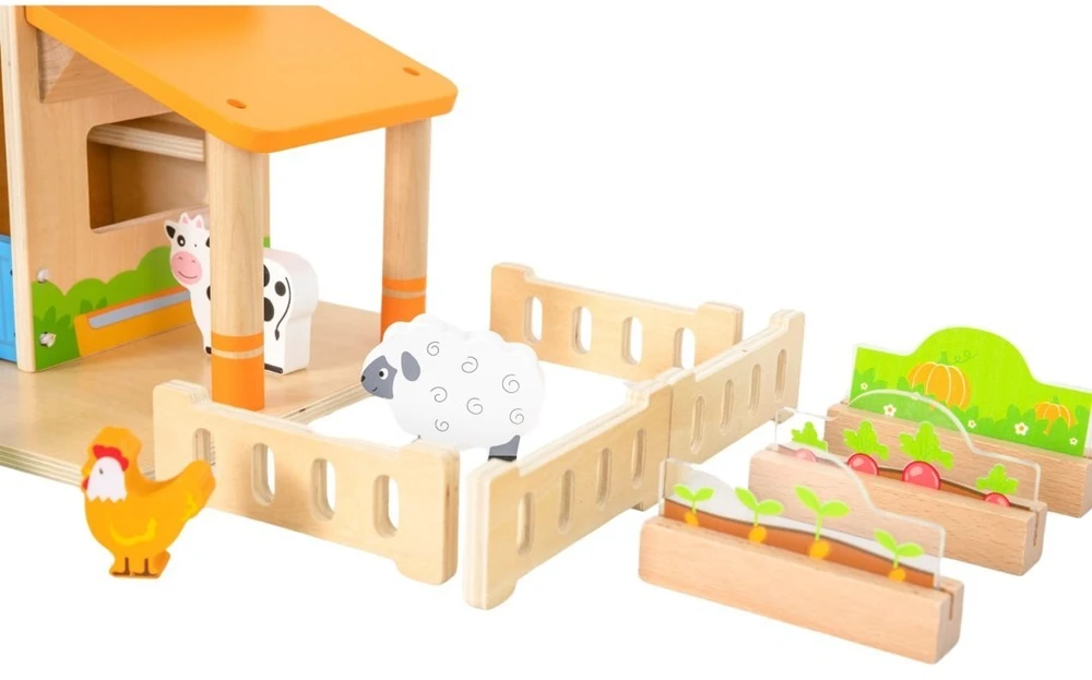 Viga Toys Žaislas ūkininko rinkinys VIGA, medinis