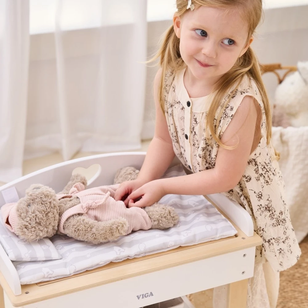 Viga Toys Žaislas vystymo stalas VIGA, 2 viename