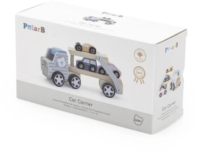 Viga Toys Žaislinė priekaba Viga, pastelinis stilius