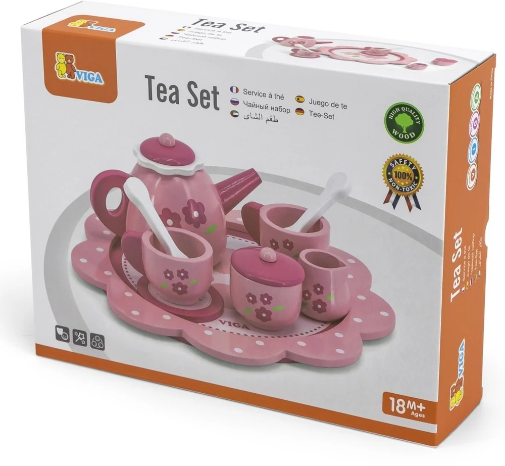Viga Toys Žaislų rinkinys VIGA, 12 dalių