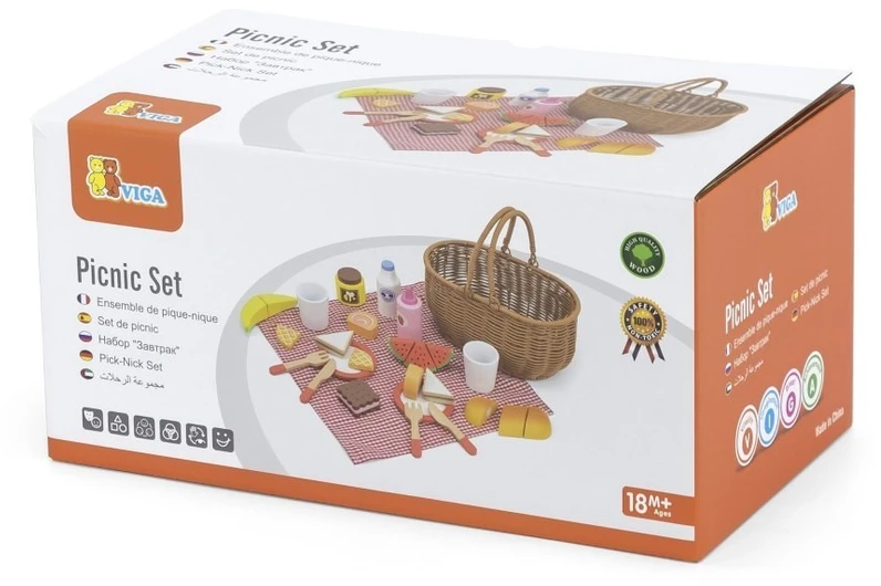 Viga Toys Žaislų rinkinys VIGA, 30 elementų