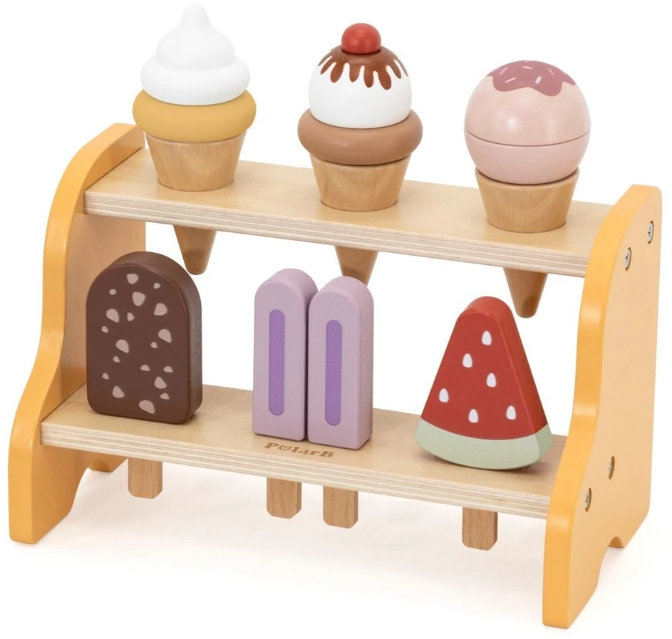 Viga Toys Žaislų rinkinys VIGA, su mediniu dvigubu stovu