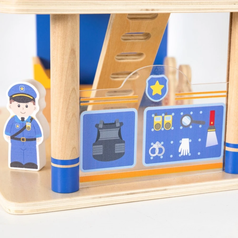 Viga Toys Žaislų rinkinys VIGA, trijų aukštų.