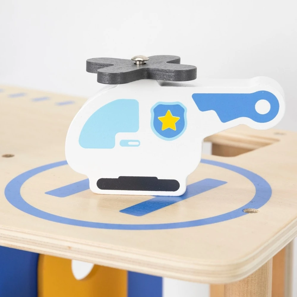 Viga Toys Žaislų rinkinys VIGA, trijų aukštų.