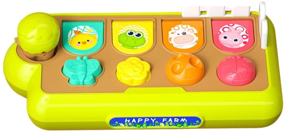 Woopie Baby Edukacinis žaislas Woopie, su iššokančiais gyvūnėliais