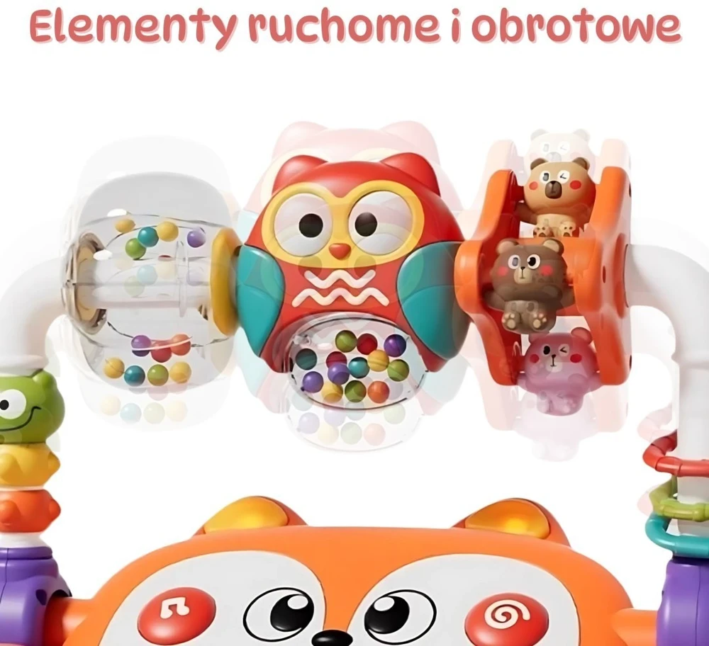 Woopie Baby Interaktyvus pianinas Woopie, LED šviesos efektai