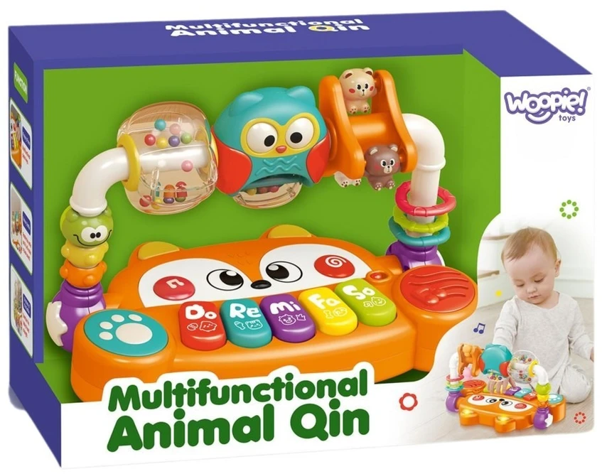 Woopie Baby Interaktyvus pianinas Woopie, LED šviesos efektai