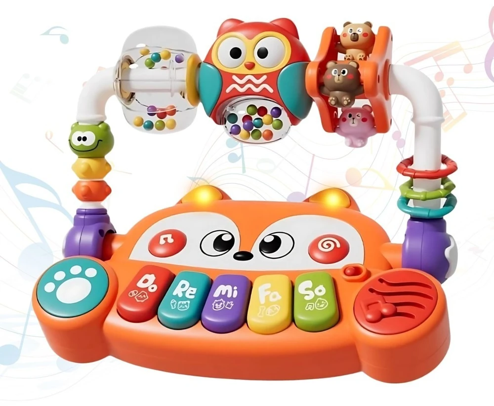 Woopie Baby Interaktyvus pianinas Woopie, LED šviesos efektai