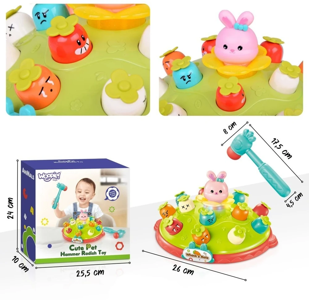 Woopie Baby Interaktyvus žaidimas Woopie, su garso efektais