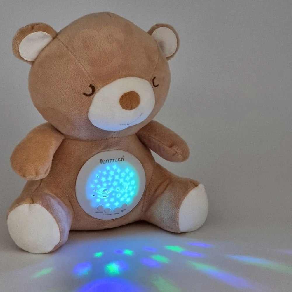 Woopie Baby Pliušinis žaislas WOOPIE, su projektoriumi