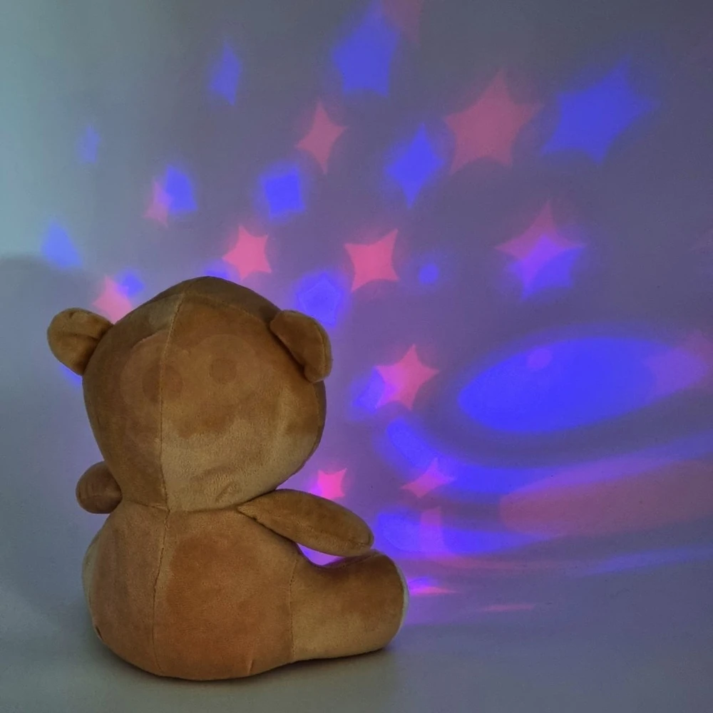 Woopie Baby Pliušinis žaislas WOOPIE, su projektoriumi