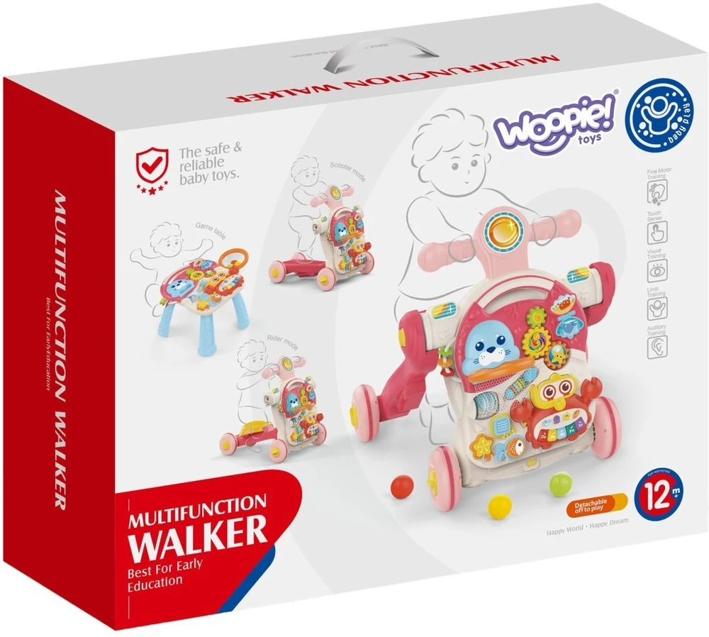 Woopie Baby Stūmiklis Woopie, 4 viename