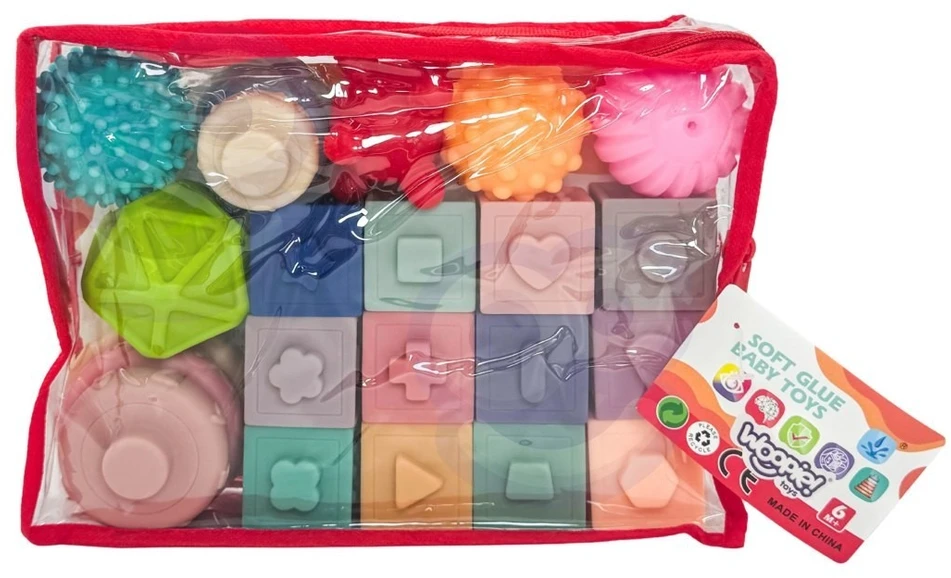 Woopie Baby Žaislas kaladėlės Woopie, 23 elementai