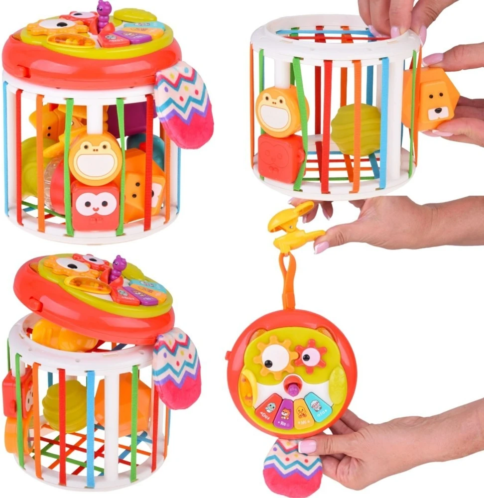 Woopie Baby Žaislas kubas Woopie, sensorinis žaislas