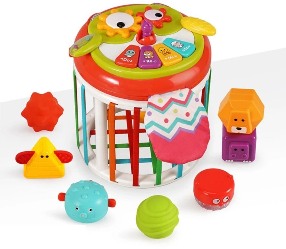 Woopie Baby Žaislas kubas Woopie, sensorinis žaislas