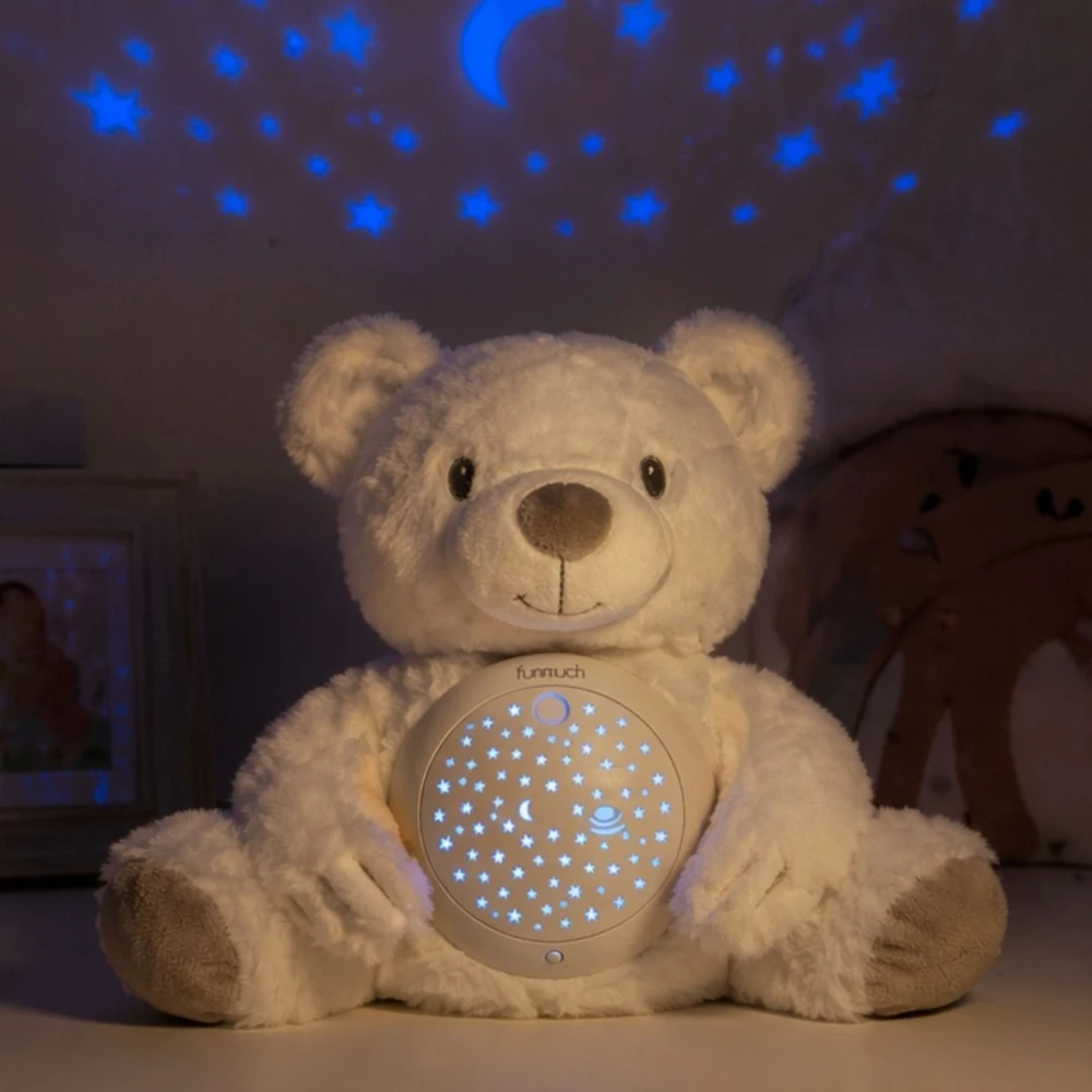 Woopie Baby Žaislas miego meškiukas Woopie, projektuojantis žvaigždes