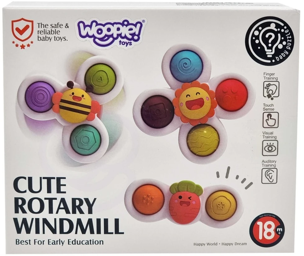 Woopie Baby Žaislas suktukas WOOPIE, sensorinis