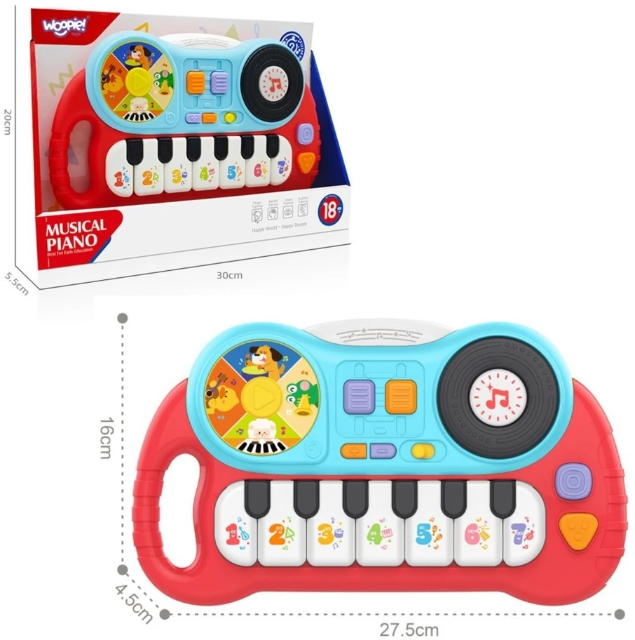 Woopie Baby Žaislinis pianinas WOOPIE, edukacinis