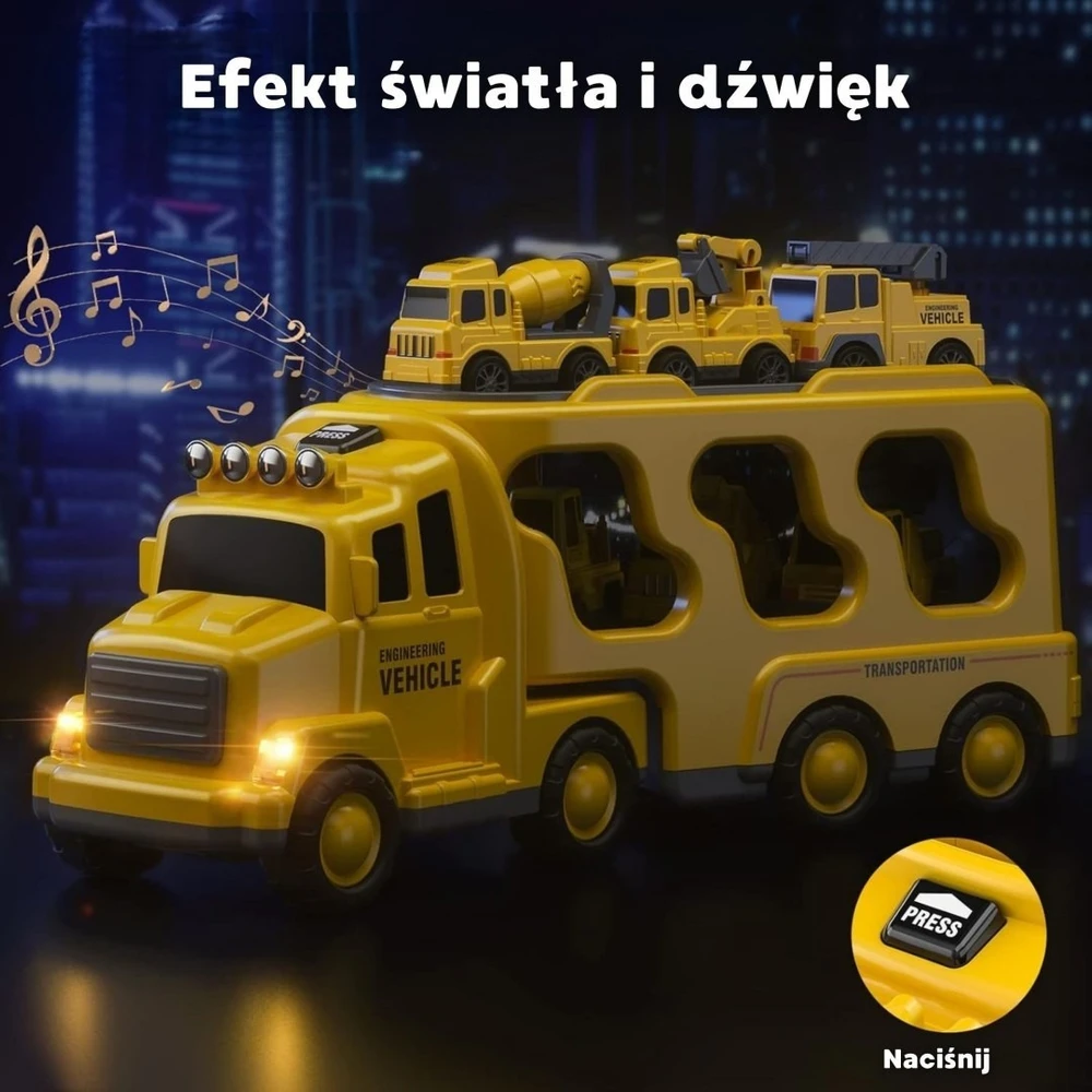 Žaislas automobilis WOOPIE, interaktyvus