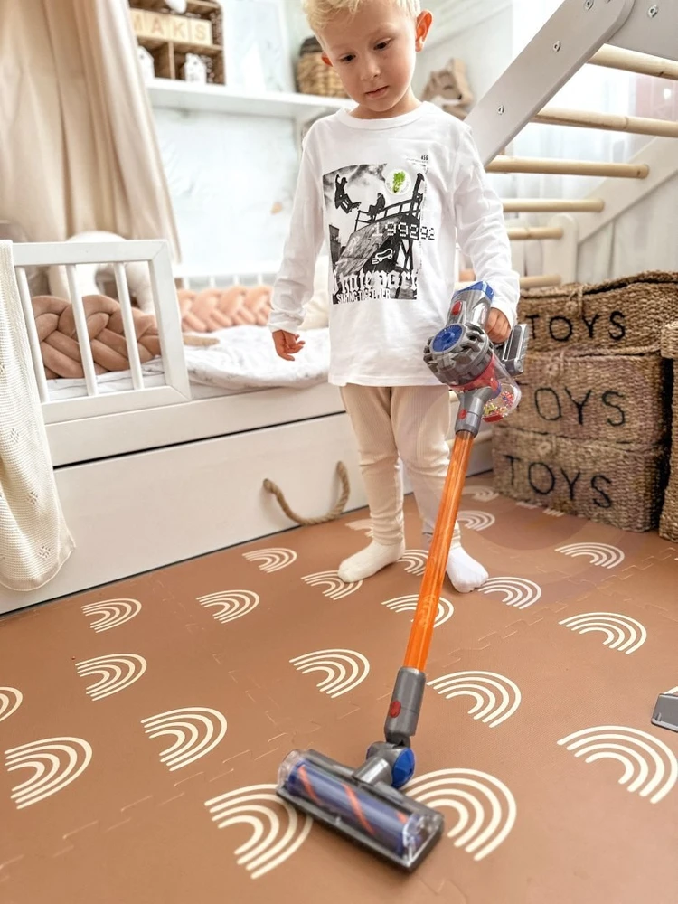 Žaislas dulkių siurblys Woopie, su siurbimo funkcija