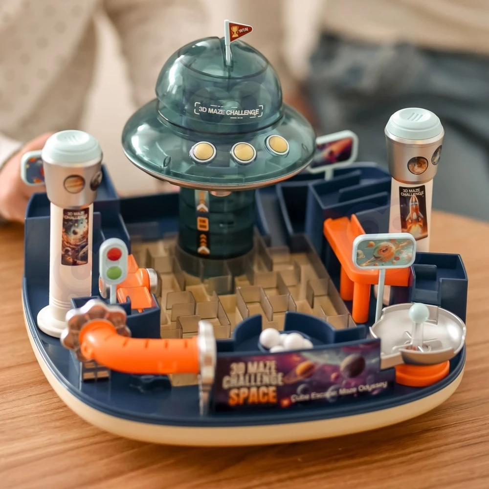 Žaislas galvosūkis Woopie, 3D labirintas