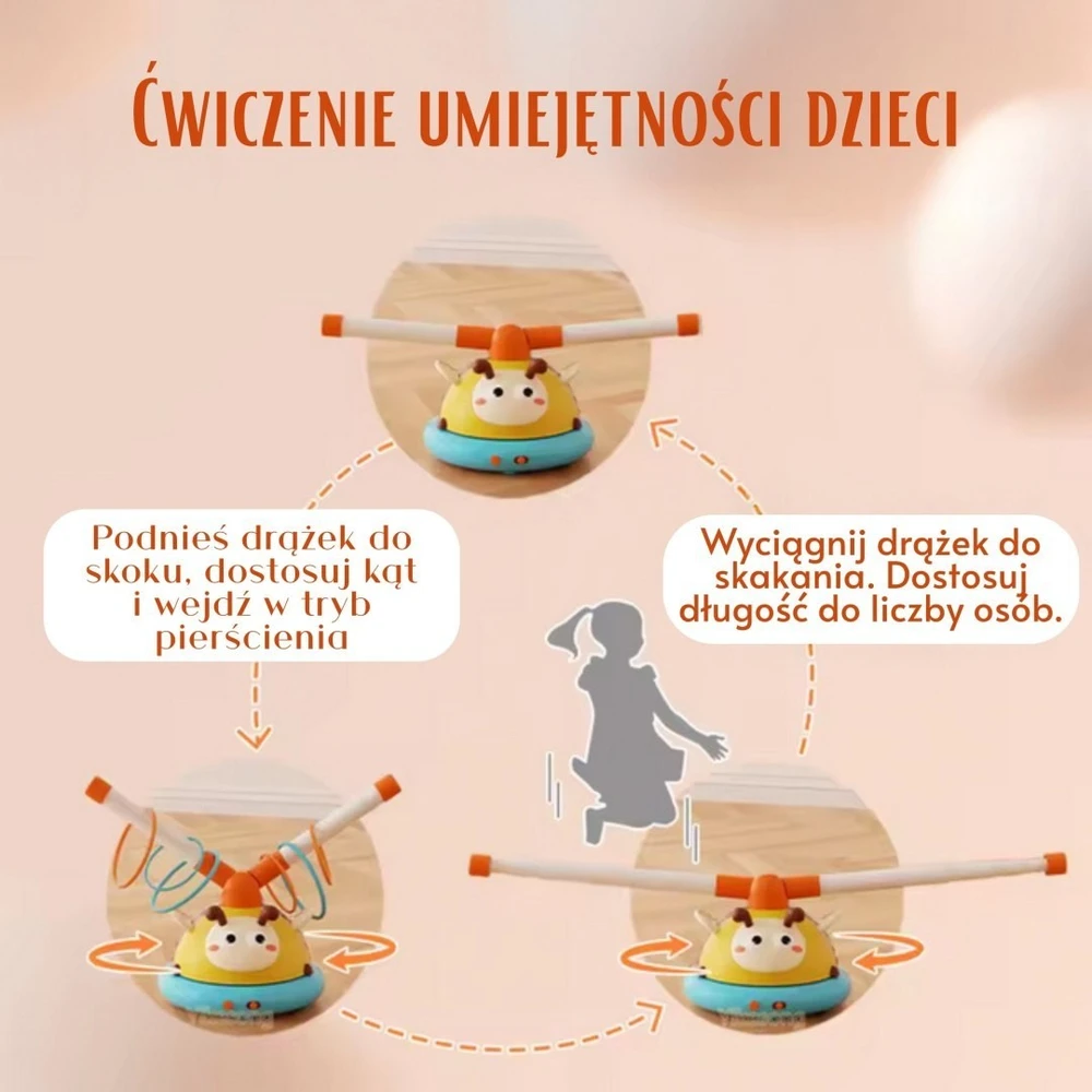 Žaislas įgūdžių lavinimui WOOPIE, 2 viename funkcija