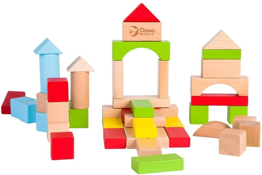 Žaislas konstruktorius Classic World, 50 elementų