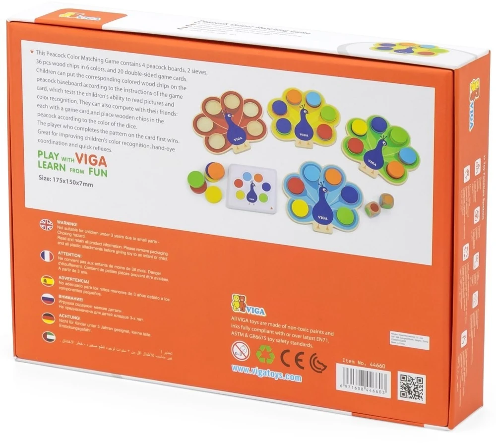 Viga Toys Žaislas konstruktorius Viga, medinis