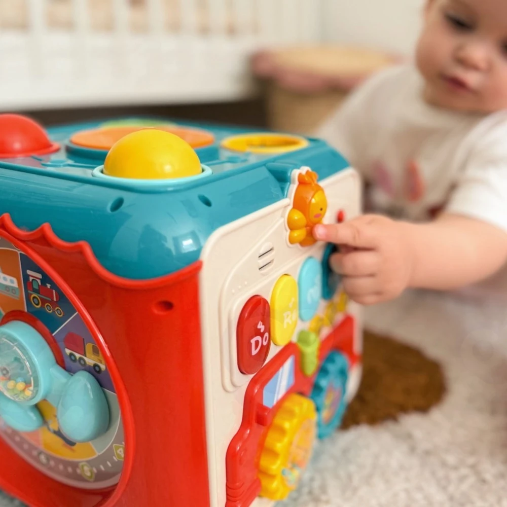 Žaislas kubas Woopie Baby, 6 viename