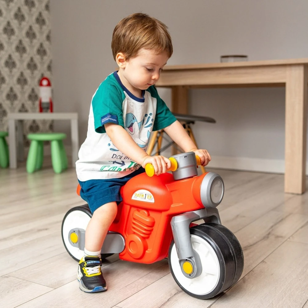 Žaislas motociklas FALK, vintažinis dizainas