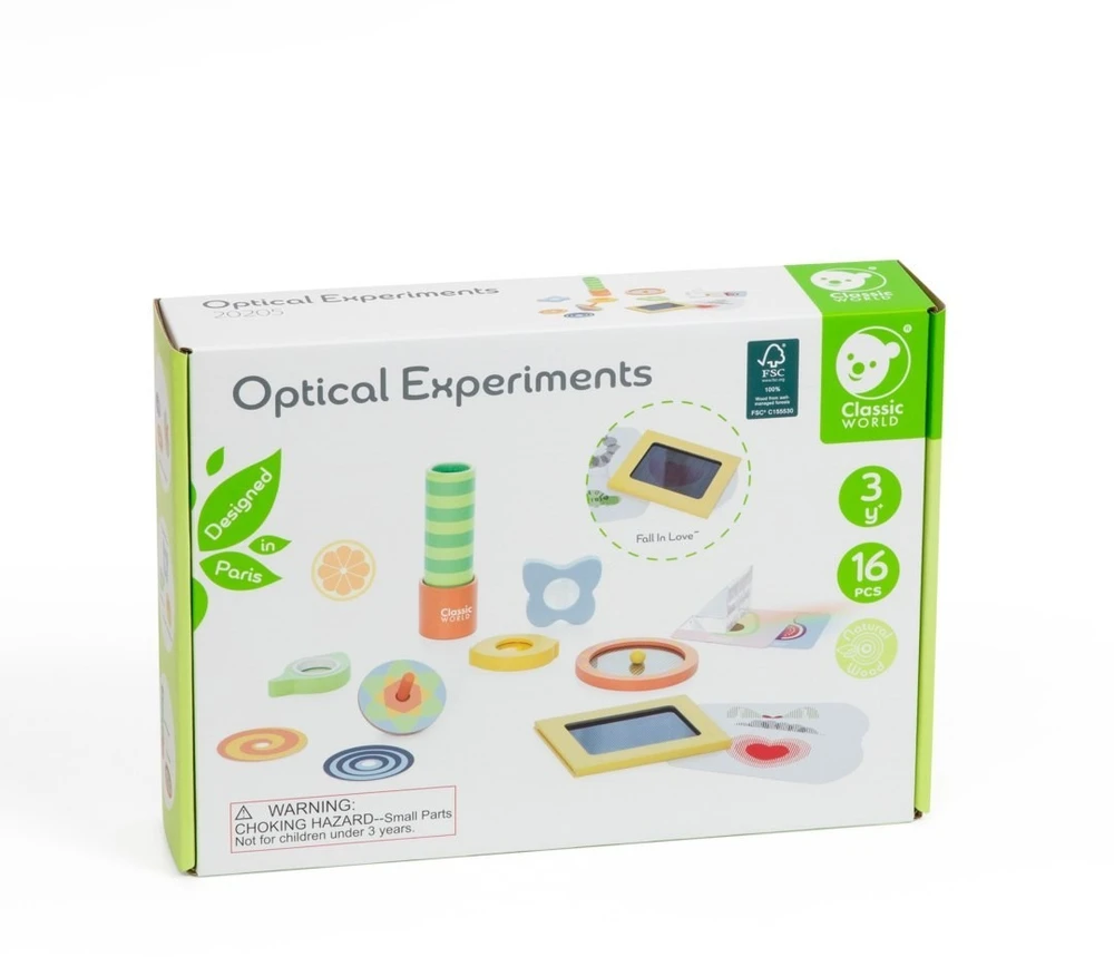 Žaislas optikos rinkinys Classic World, 16 elementų
