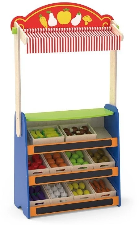 Žaislas teatras-parduotuvė Viga Toys, 2in1