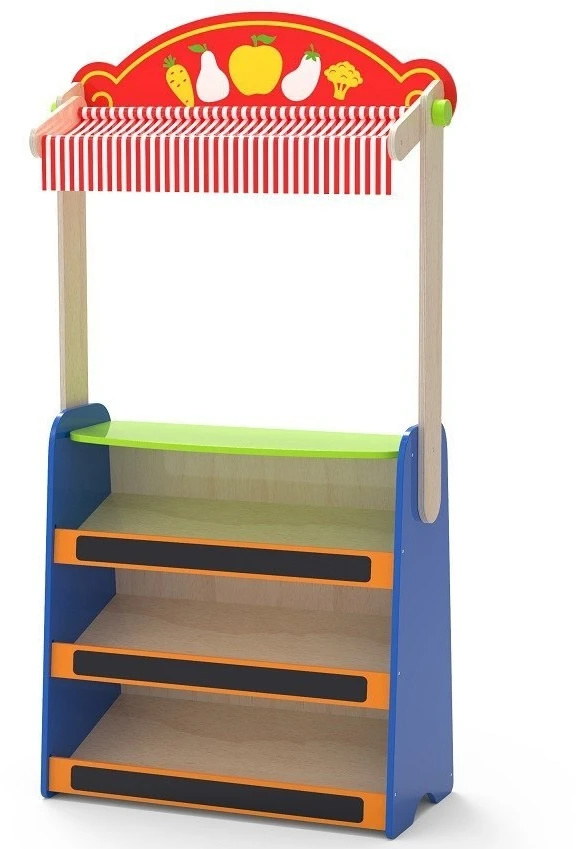 Žaislas teatras-parduotuvė Viga Toys, 2in1