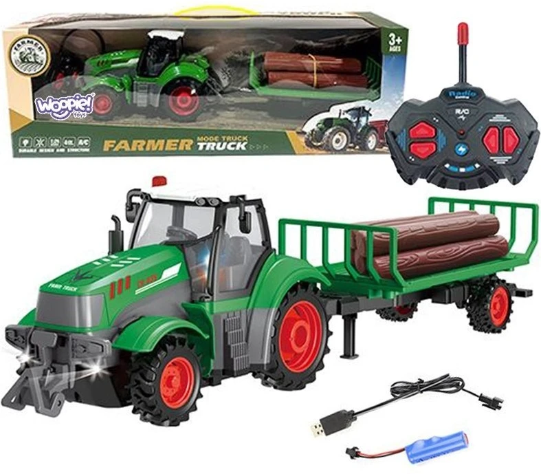 Žaislas traktorius Woopie, 1:24 mastelis