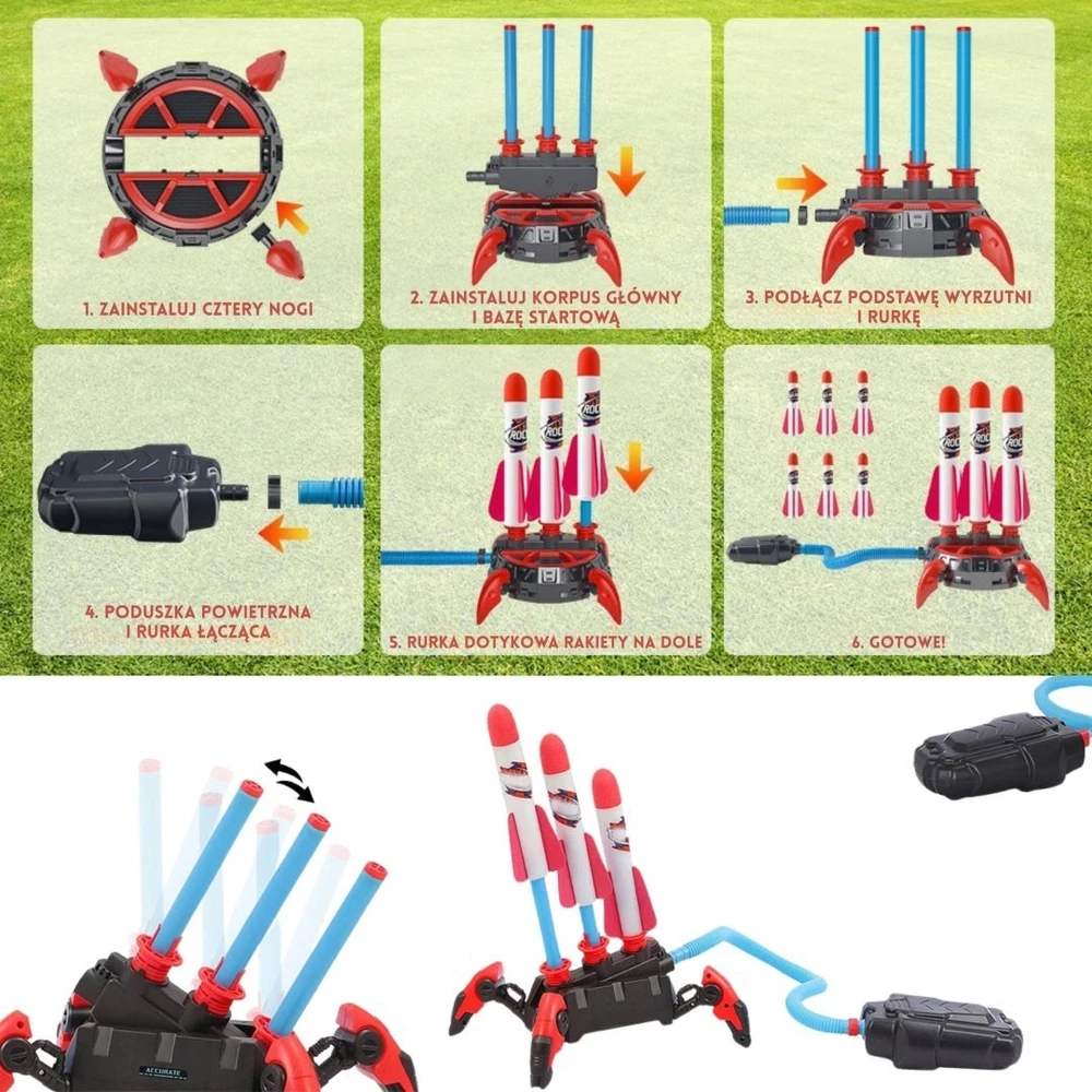Žaislas, Woopie, raketos iki 30 metrų
