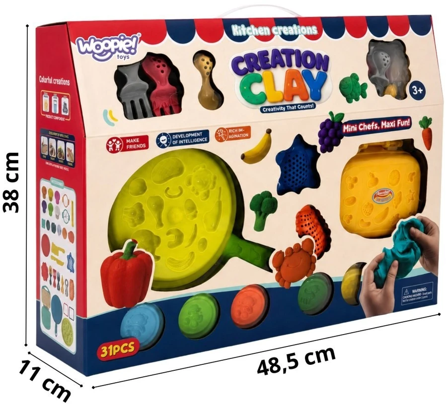 Žaislų rinkinys Woopie, 31 elementas