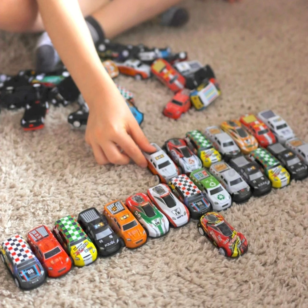 Žaislų rinkinys WOOPIE, 50 automobilių