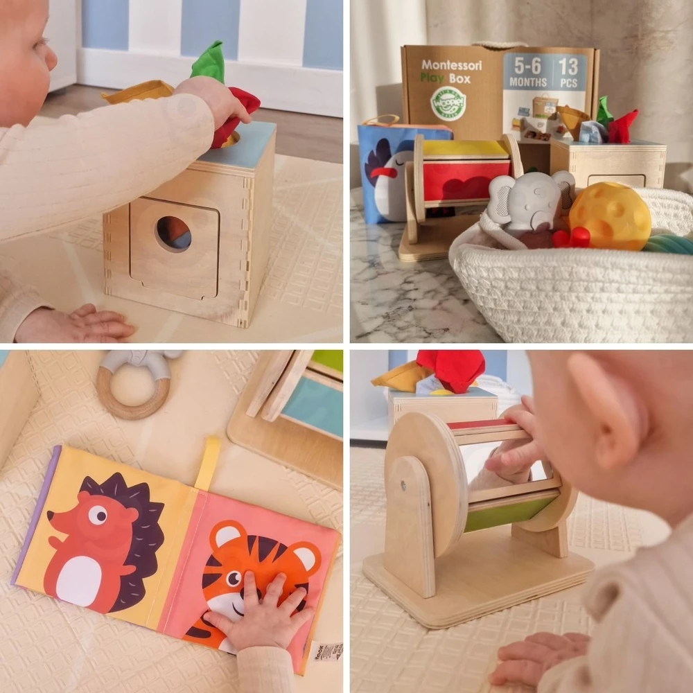 Žaislų rinkinys Woopie, Montessori žaislai