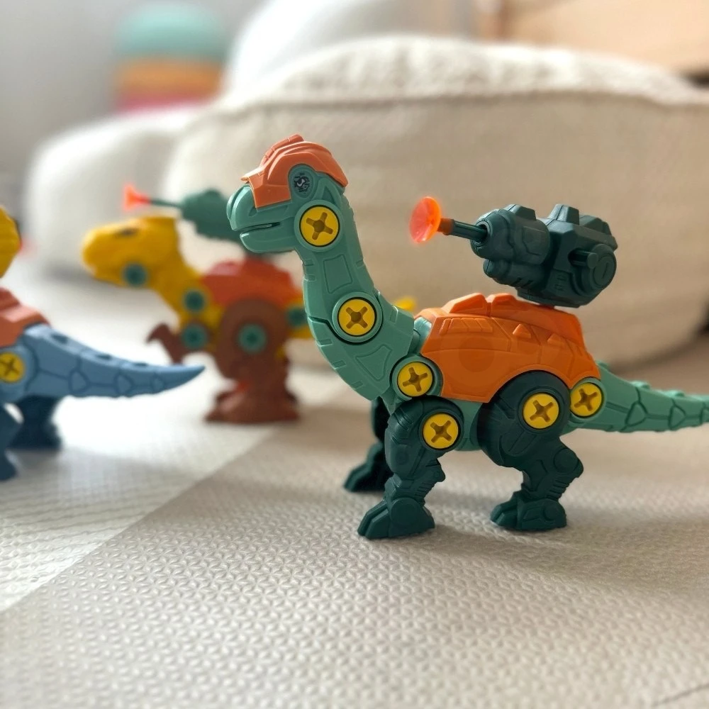 Žaislų rinkinys Woopie, trys dinozaurai